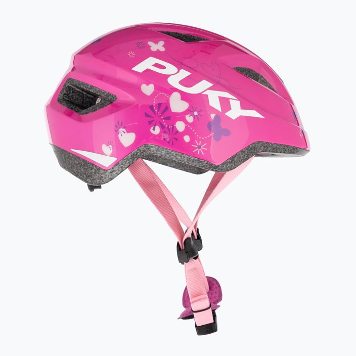 Dětská cyklistická helma  PUKY PH 8 Pro-S pink/flower 4