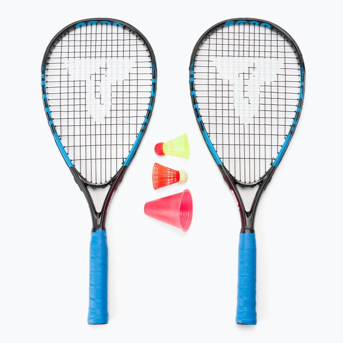 Badmintonový set Talbot-Torro set Speedbadminton Speed 6600 modrý 490116