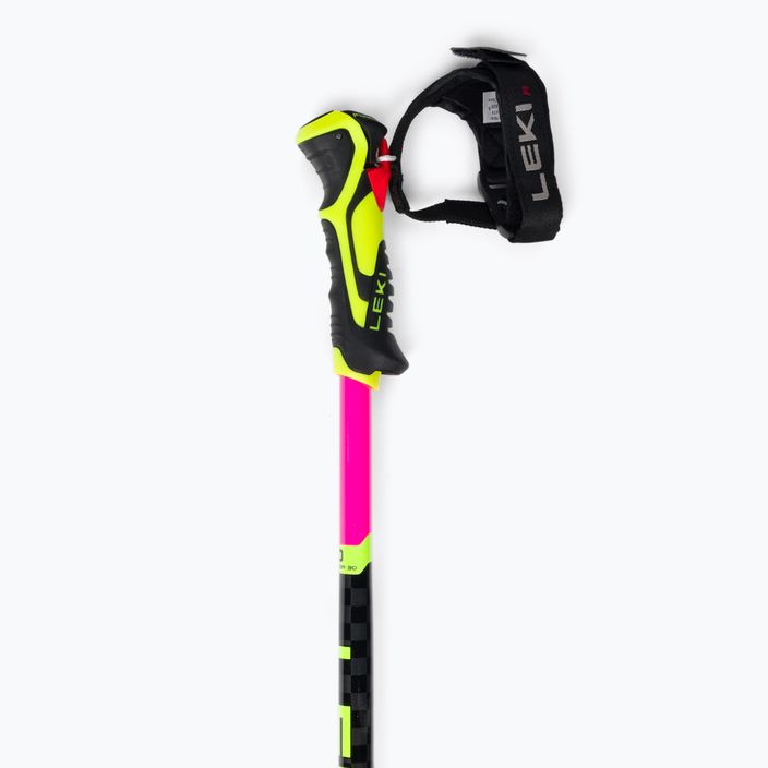 Dětské lyžařské hole LEKI WCR Lite SL 3D růžové 65265852100 2
