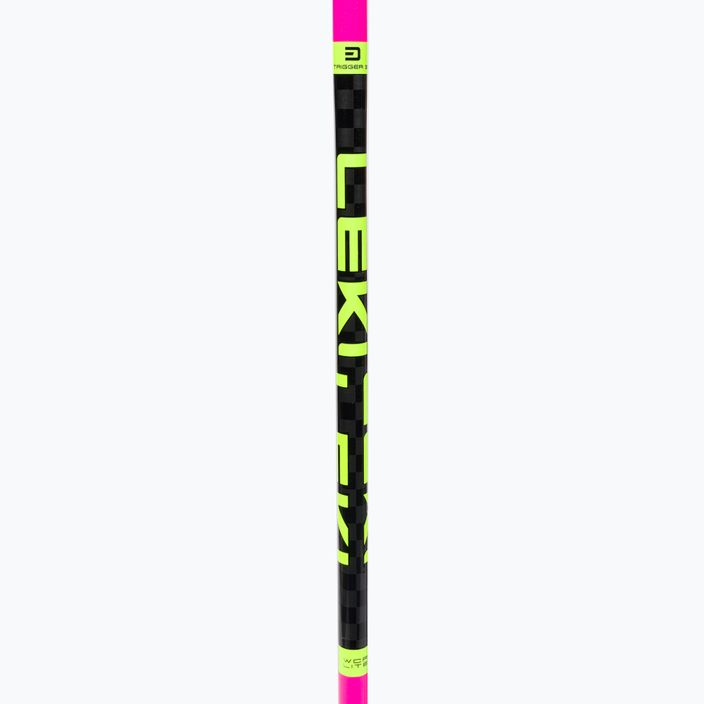 Dětské lyžařské hole LEKI WCR Lite SL 3D růžové 65265852100 5
