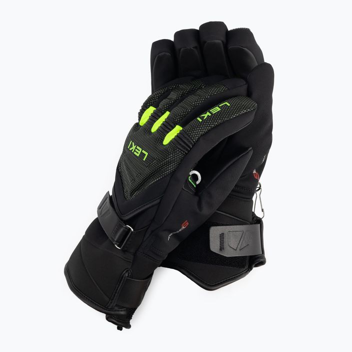 Dětské lyžařské rukavice LEKI Race Coach C-Tech S černé 652803701