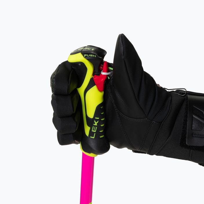 Dětské lyžařské rukavice LEKI Race Coach C-Tech S černé 652803701 7