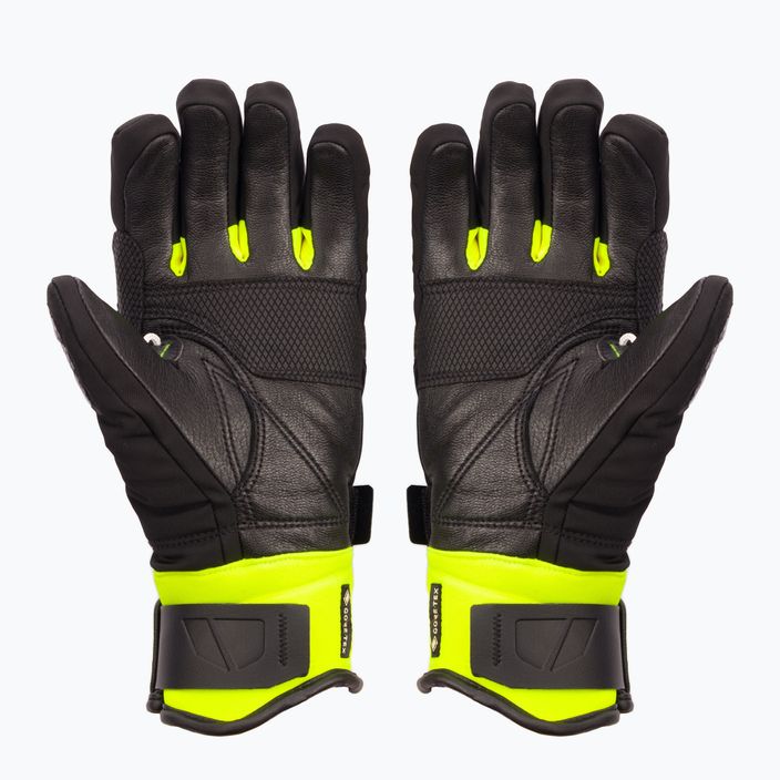 Pánské lyžařské rukavice LEKI Wcr Coach Flex S Gtx žluté 649805301 2