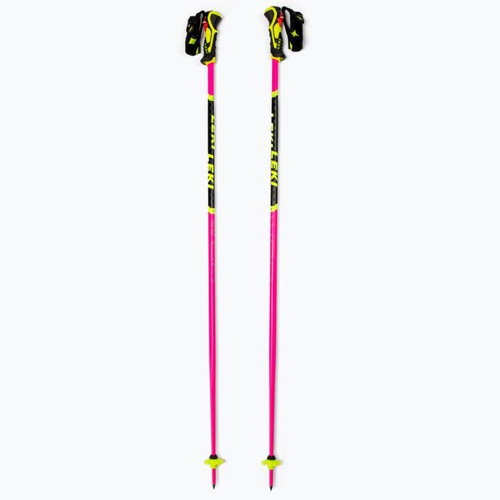 Dětské lyžařské hole LEKI Wcr Lite Sl 3D růžové 65065852