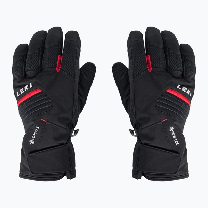 Lyžařské rukavice LEKI Spox GTX černá/červená 650808302080 2