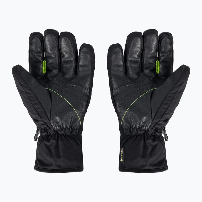 Lyžařské rukavice LEKI Spox GTX černo-zelené 650808303080 3