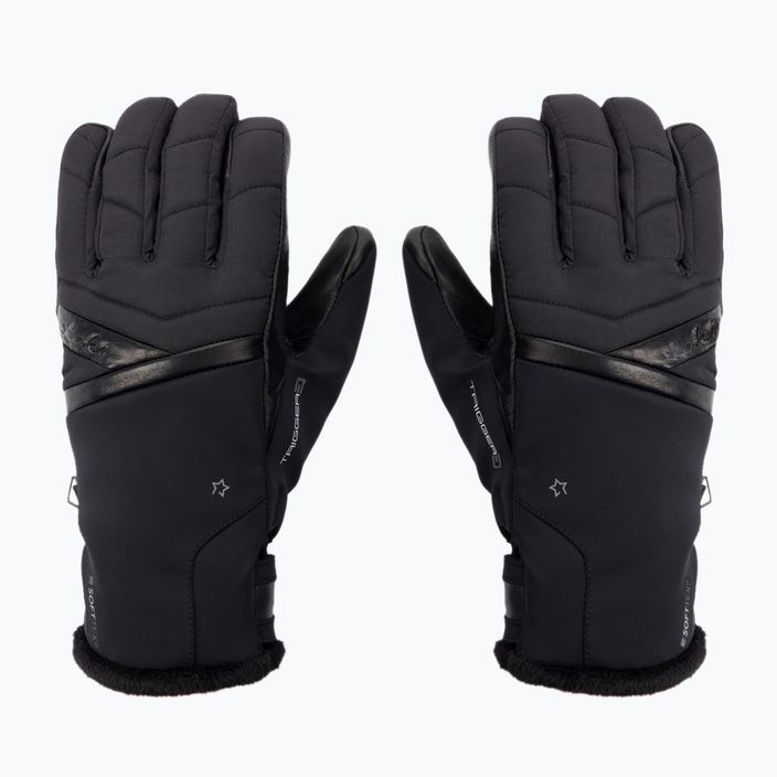 Dámské lyžařské rukavice LEKI Snowfox 3D Lady černé 650805201 3