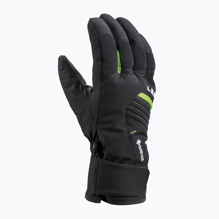 Lyžařské rukavice LEKI Spox GTX černo-zelené 650808303080 7