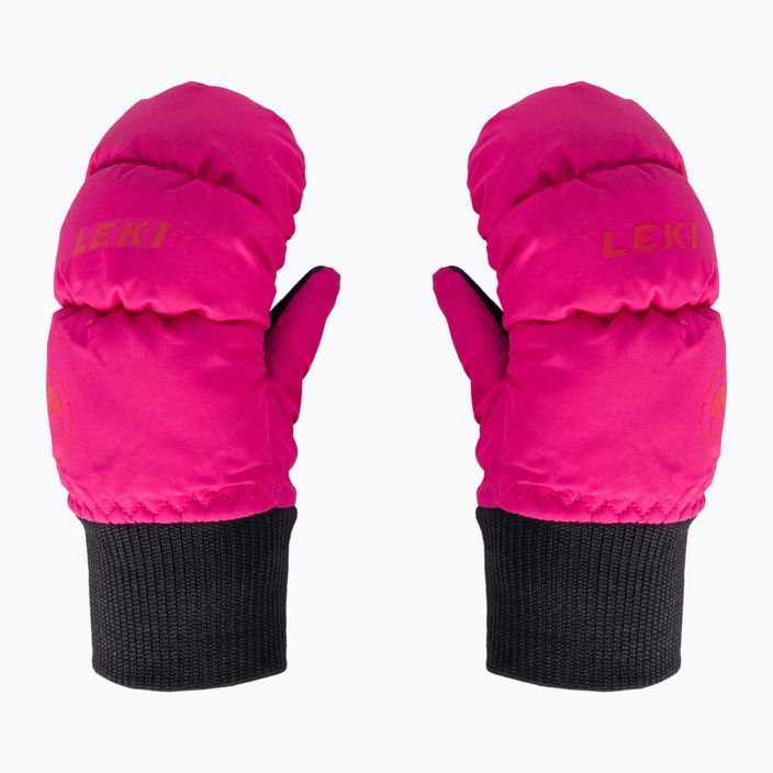 Dětské lyžařské rukavice LEKI Little Eskimo Mitt Short pink 650802403030 2