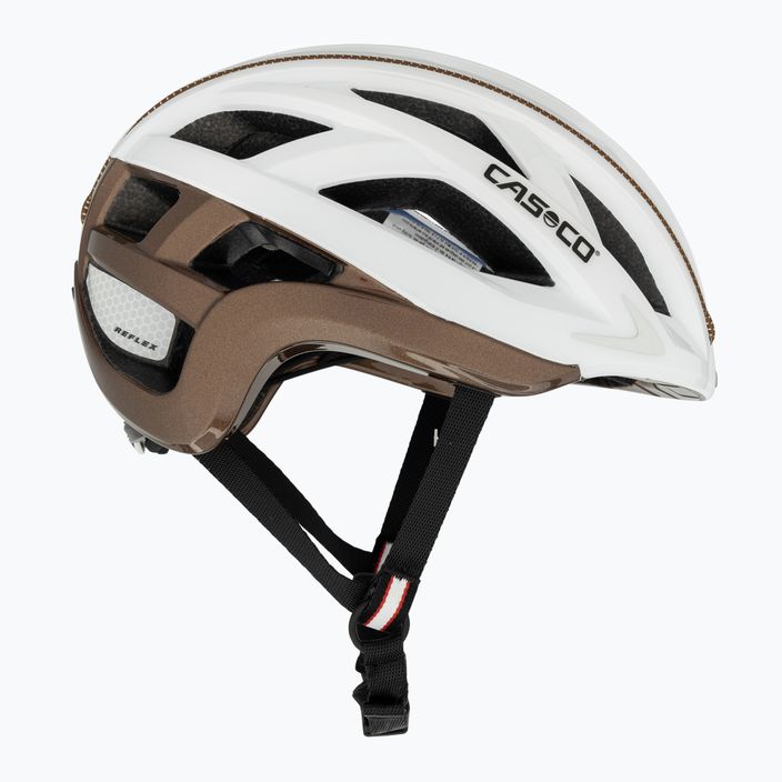 Cyklistická přilba CASCO Cuda 2 Strada white/mocca 4