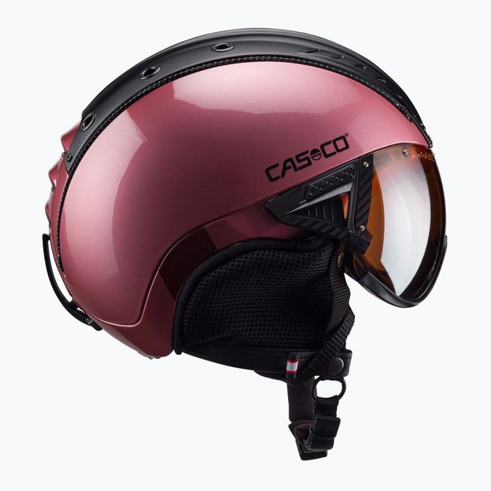 Lyžařská přilba CASCO SP-2 Carbonic Visor pink 07.3736 3