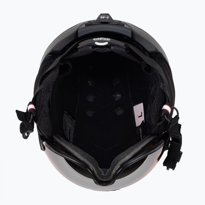 Lyžařská helma CASCO SP-2 Visor černá 07.3702 5