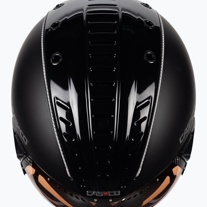 Lyžařská helma CASCO SP-2 Visor černá 07.3702 9