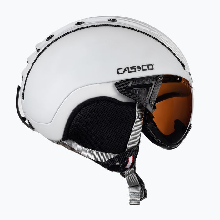 Lyžařská helma CASCO SP-2 Visier bílá 07.3707 4