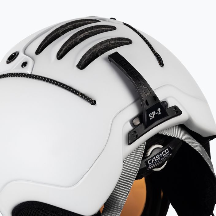 Lyžařská helma CASCO SP-2 Visier bílá 07.3707 8