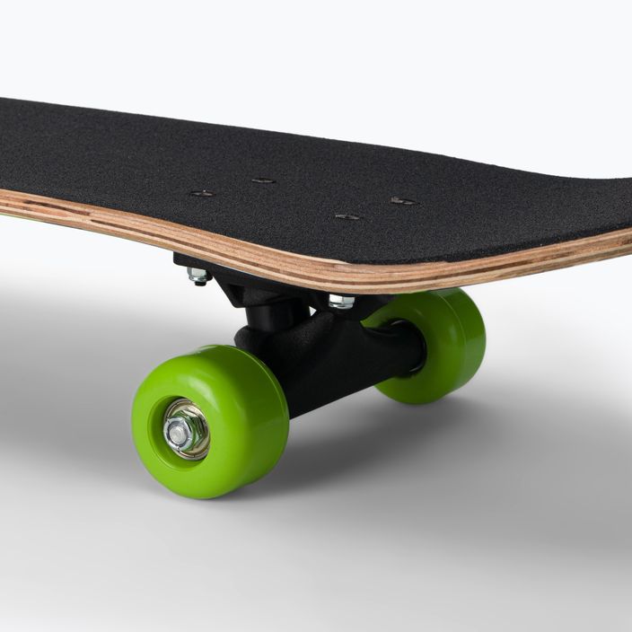 Dětský klasický skateboard Playlife Drift black/green 880324 6