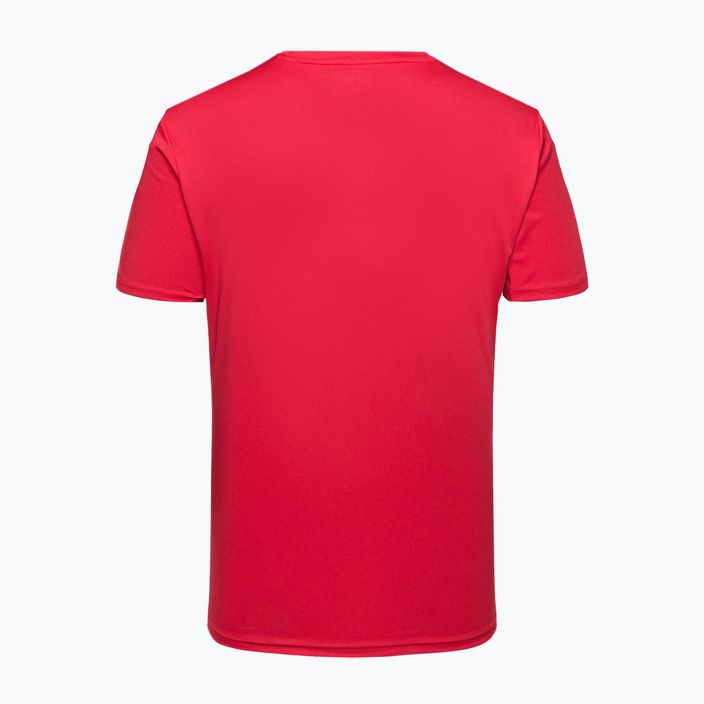 Pánské tréninkové fotbalové tričko Capelli Basics I Adult červené 2