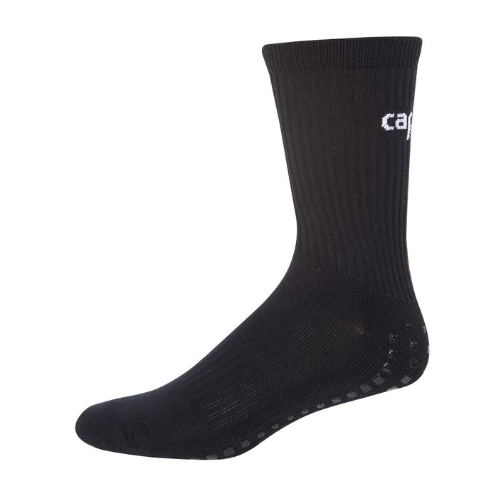 Pánské fotbalové ponožky Capelli Crew s grippery černá/bílá 2