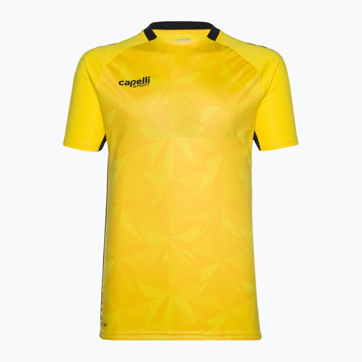 Pánské fotbalové tričko Capelli Pitch Star Goalkeeper team yellow/black