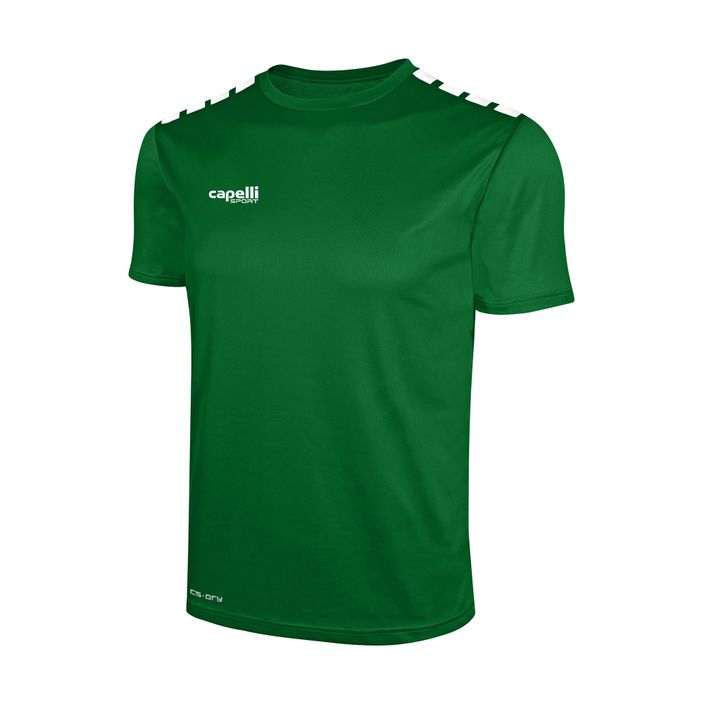 Pánské fotbalové tričko Cappelli Cs One Adult Jersey SS green/white 2