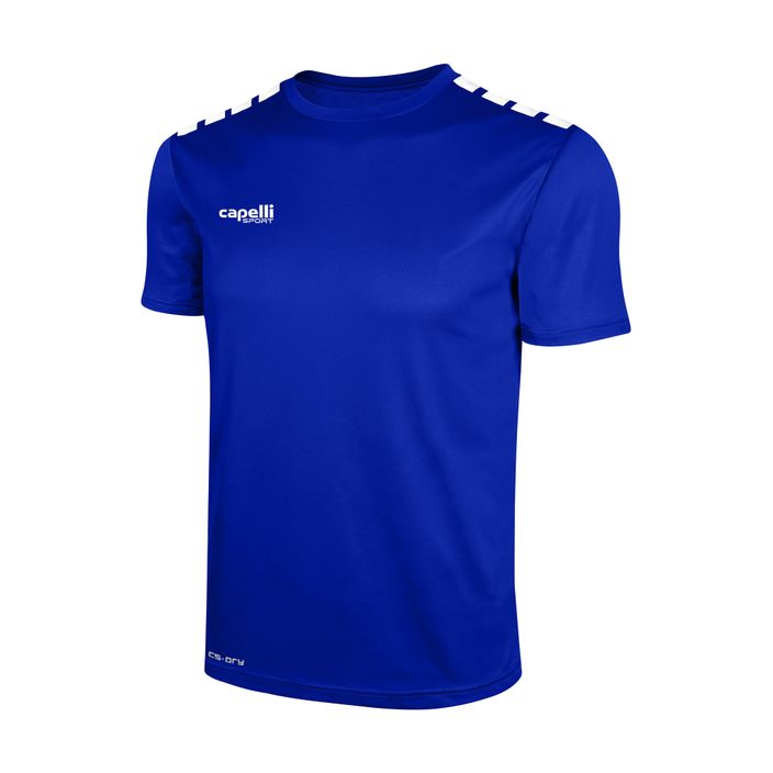 Pánské fotbalové tričko Cappelli Cs One Adult Jersey SS royal blue/white 2
