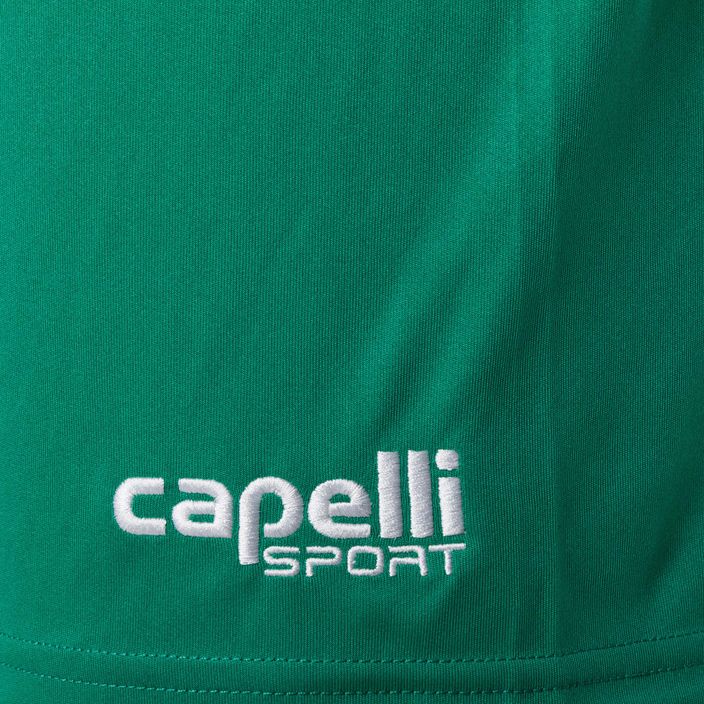 Dětské fotbalové šortky Capelli Sport Cs One Adult Match green/white 3