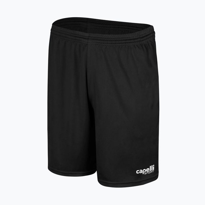 Capelli Sport Cs One Adult Match černobílé dětské fotbalové šortky 4