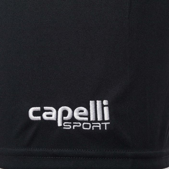 Capelli Sport Cs One Adult Match černobílé dětské fotbalové šortky 3