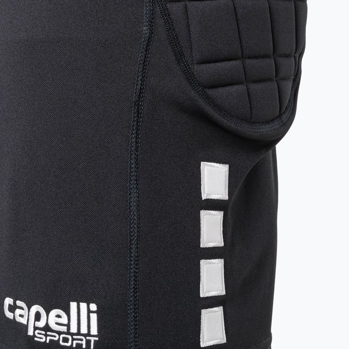 Capelli Basics I Brankářské šortky pro dospělé černá/bílá 2