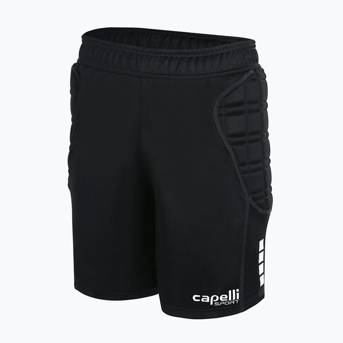 Capelli Basics I Youth Brankářské šortky s vycpávkami černá/bílá 5