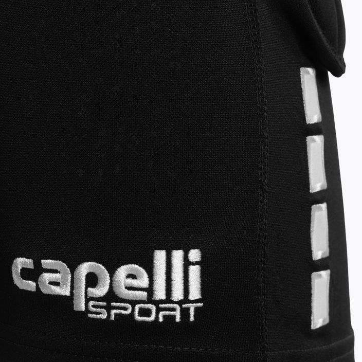 Capelli Basics I Youth Brankářské šortky s vycpávkami černá/bílá 4