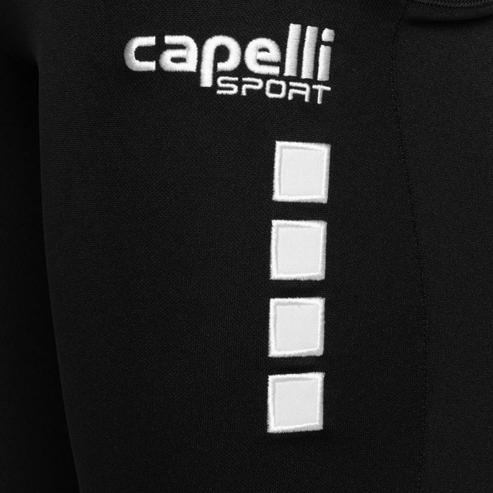 Capelli Basics I Youth Brankářské kalhoty s vycpávkami černá/bílá 4