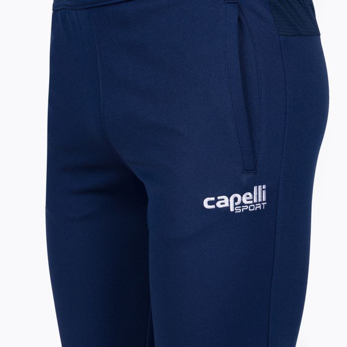 Dětské fotbalové kalhoty Capelli Basic I Youth Training navy/white 3