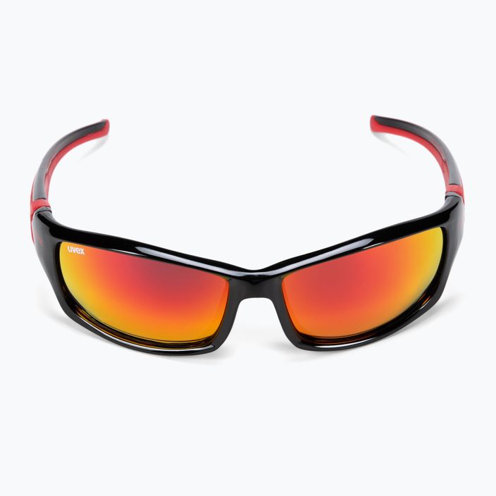 Sluneční brýle UVEX Sportstyle 211 černo-červené S5306132213 3