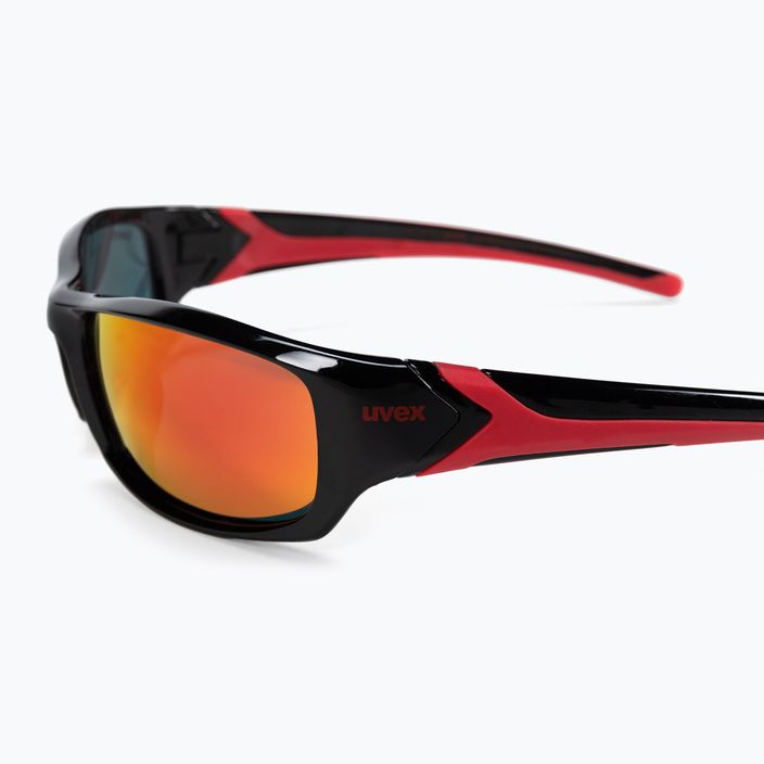 Sluneční brýle UVEX Sportstyle 211 černo-červené S5306132213 5