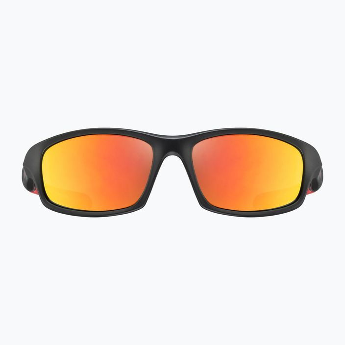 UVEX dětské sluneční brýle Sportstyle black mat red/ mirror red 507 53/3/866/2316 6