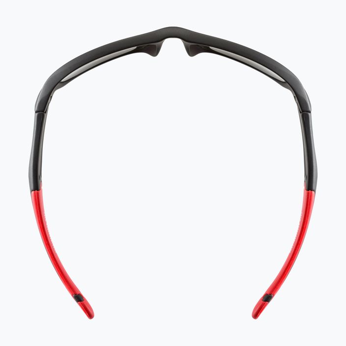 UVEX dětské sluneční brýle Sportstyle black mat red/ mirror red 507 53/3/866/2316 8