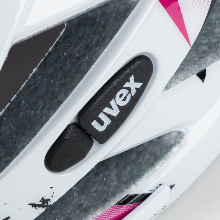 Cyklistická přilba UVEX Air Wing růžová S4144260115 7