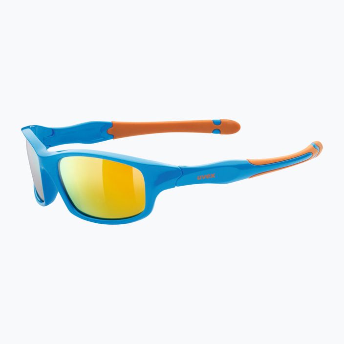 UVEX dětské sluneční brýle Sportstyle modrá oranžová/zrcadlově růžová 507 53/3/866/4316 5