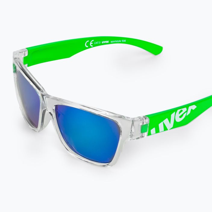 Dětské sluneční brýle UVEX Sportstyle 508 zelené S5338959716 5