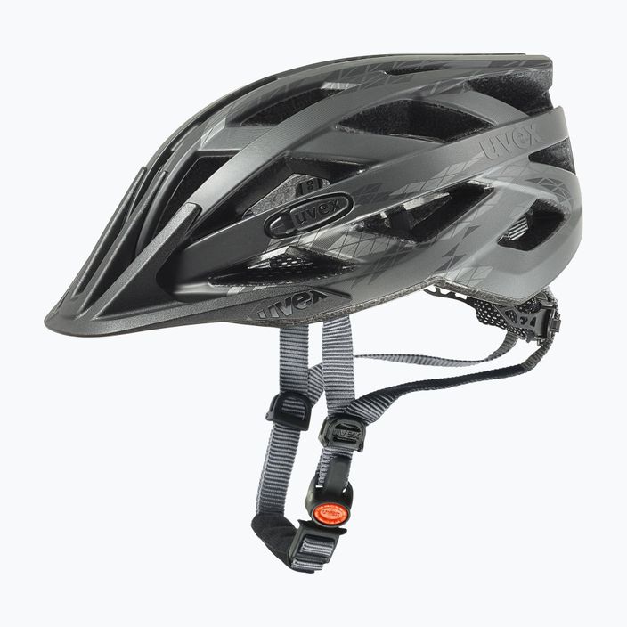 Cyklistická helma UVEX I-vo CC black/smoke matt