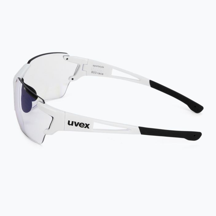 Cyklistické brýle UVEX Sportstyle 803 R V white/litemirror blue 53/0/971/8803 4