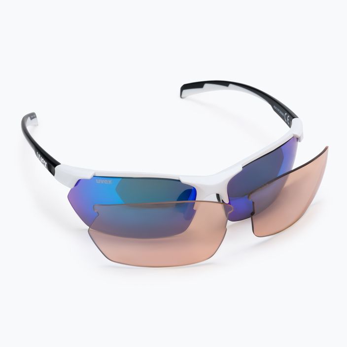 Sluneční brýle UVEX Sportstyle 114 bílo-černé S5309398216 6