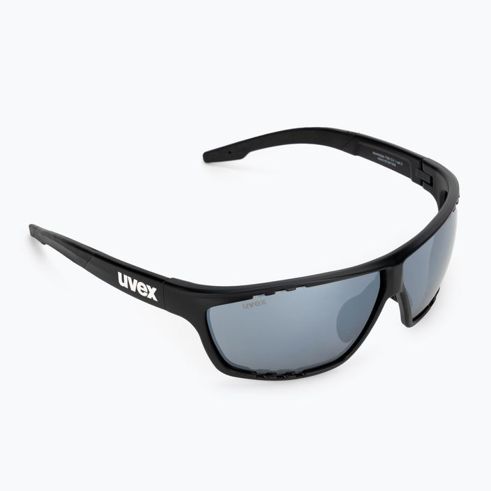 UVEX Sportstyle 706 CV černá matná/litemirror stříbrné sluneční brýle 53/2/018/2290