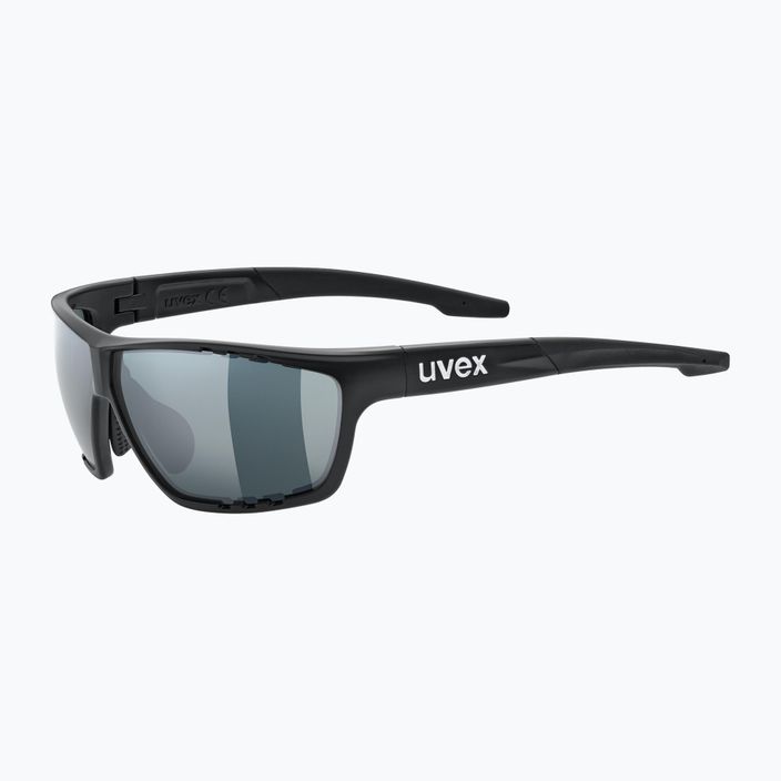UVEX Sportstyle 706 CV černá matná/litemirror stříbrné sluneční brýle 53/2/018/2290 5
