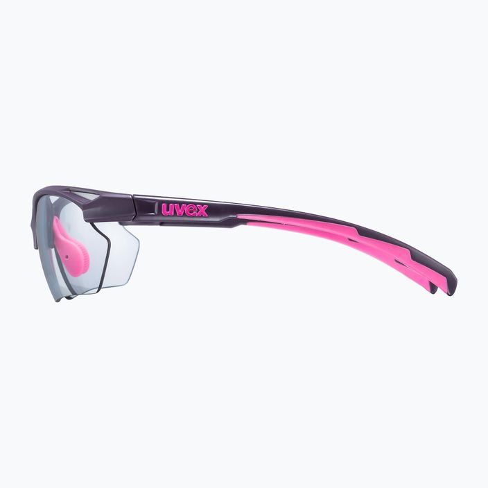 Sluneční brýle UVEX Sportstyle 802 V Small purple pink matt/smoke 4