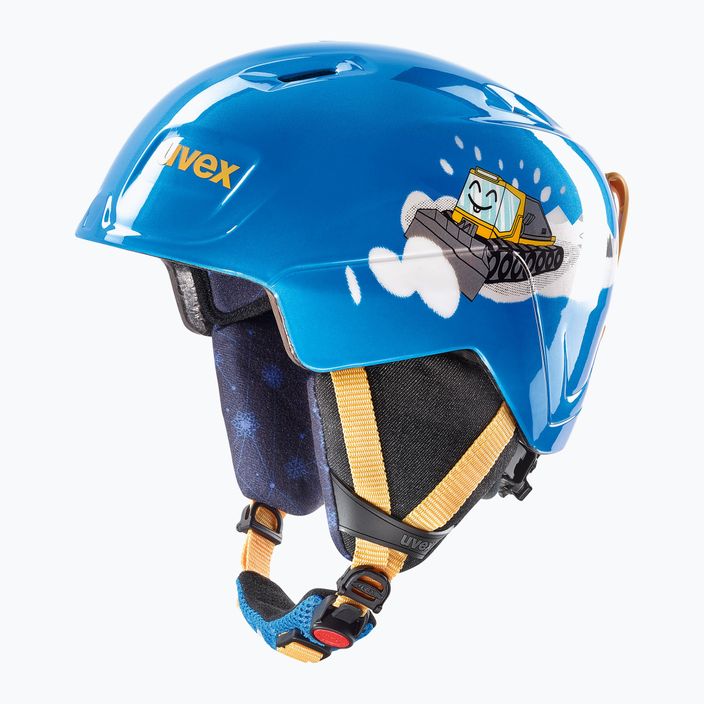 Dětská lyžařská helma UVEX Manic modrá 56/6/226/4101 8