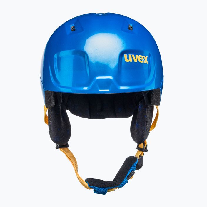 Dětská lyžařská helma UVEX Manic modrá 56/6/226/4101 2
