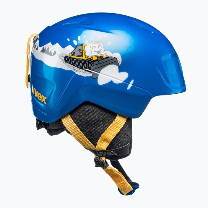 Dětská lyžařská helma UVEX Manic modrá 56/6/226/4101 4