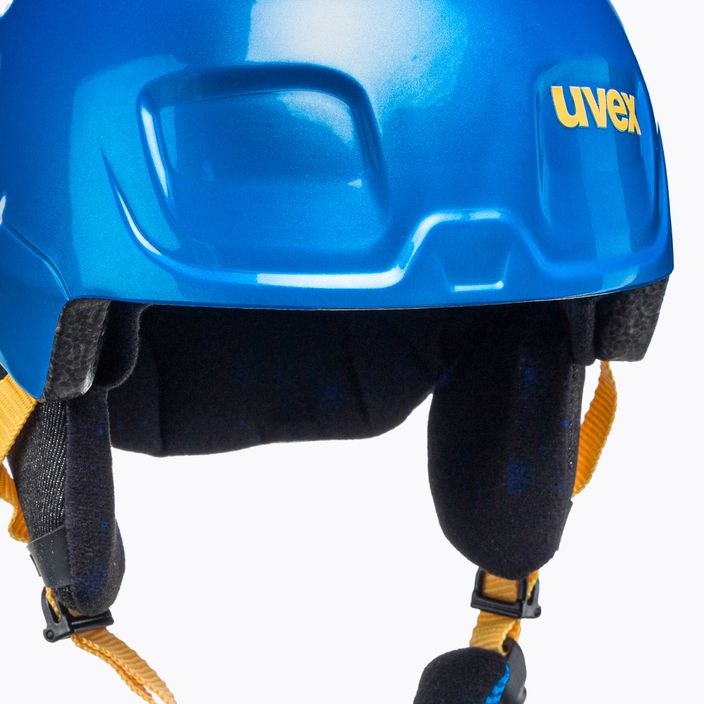 Dětská lyžařská helma UVEX Manic modrá 56/6/226/4101 6